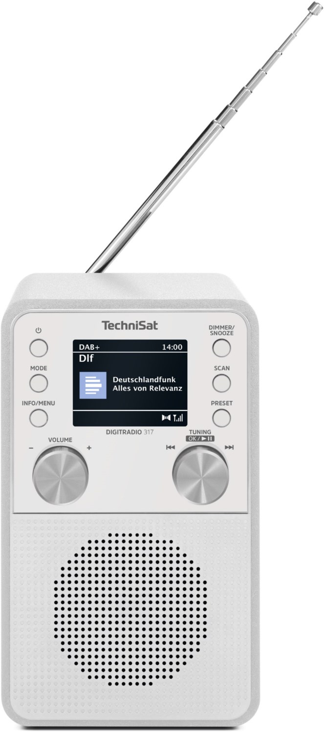 DigitRadio 4 C Heimradio weiß