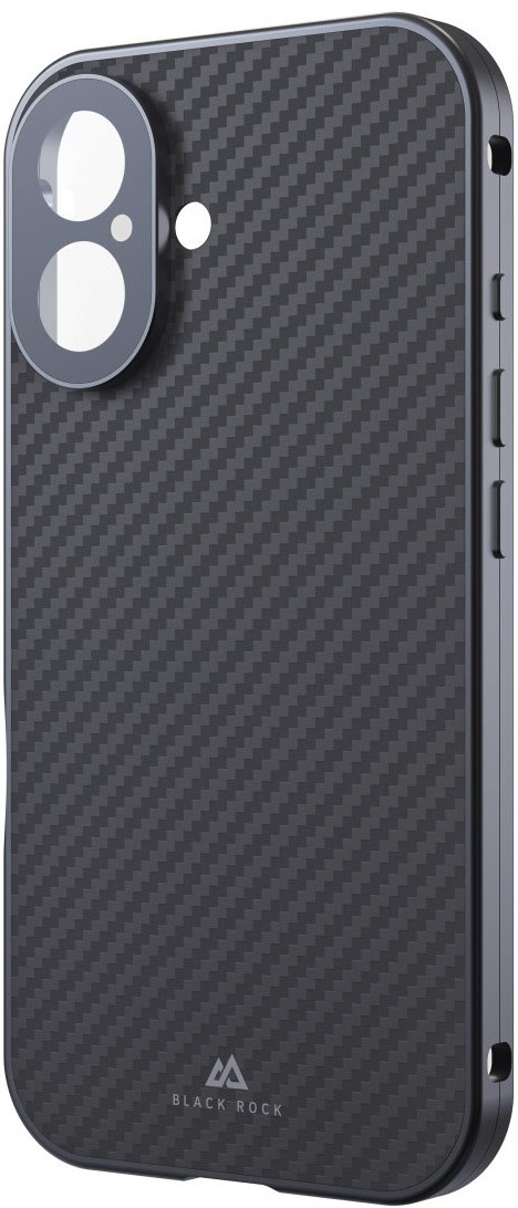Cover 360° Glass für iPhone 16 real carbon
