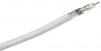 Rollenware SAT/BK-Kabel-Koax 90 dB Antennenkabel weiß