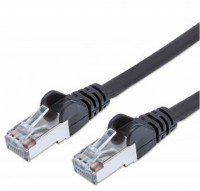 Patchkabel mit Cat7-Rohkabel S/FTP Patchkabel schwarz