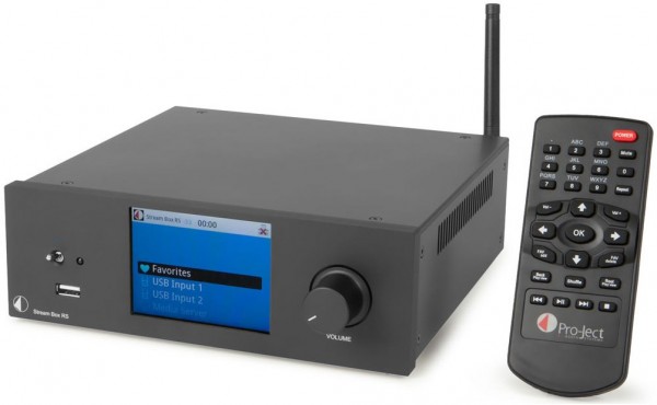 Stream Box RS Audio Streamer schwarz