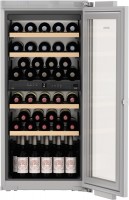 EWTdf 2353-21 Einbau-Weintemperierschrank silber