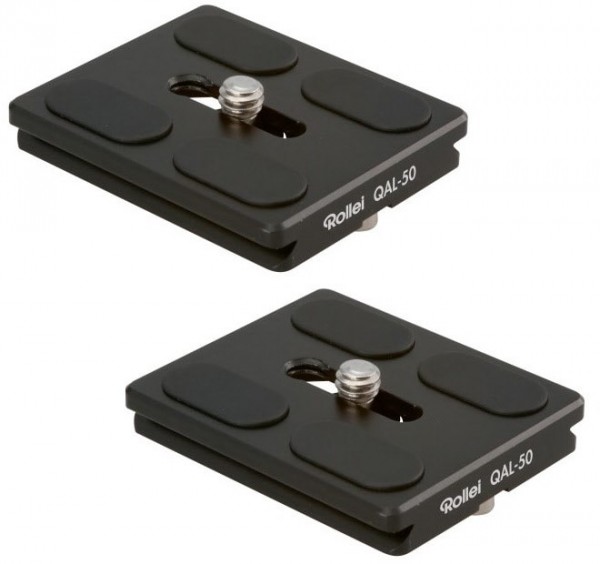 QAL 50 Schnellwechselplatte schwarz