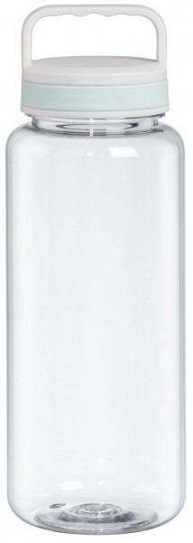 Trinkflasche (1250ml) Deckel mit Griff transparent