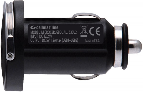 Dual USB Car Micro Charger