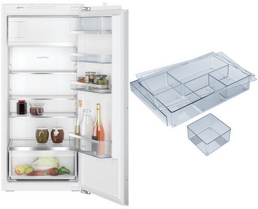 KMK122GF1 Einbau-Kühlschrank mit Gefrierfach bestehend aus KI2422FE0 + KS1870Z0