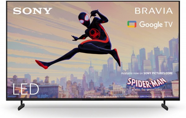 KD-85X80L 215 cm (85") LCD-TV mit LED-Technik schwarz, 4K Ultra HD, Smart-TV, HDR-Wiedergabe, DVB-T2/DVB-C/DVB-S2, Bravia, Sprachsteuerung