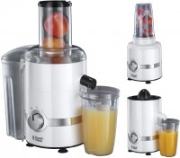 3in1 Ultimate Juicer Entsafter Standmixer weiß/silber