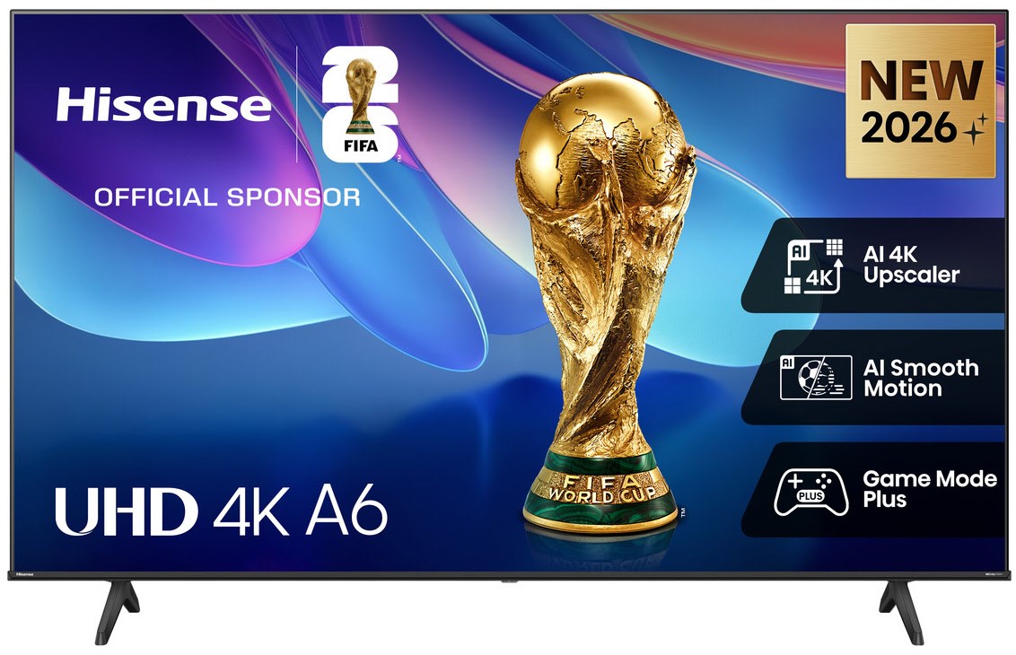 50A6N 126 cm (50") LCD-TV mit LED-Technik, 4K Ultra HD, Smart-TV, DVB-T2/DVB-C/DVB-S2, Sprachsteuerung