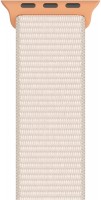 Watch Straps Fitness Loop Armband für Apple Watch 42/44/45mm creme
