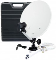 Camping Komplett-Set 35 Satelliten-Reflektor + Universal LNC