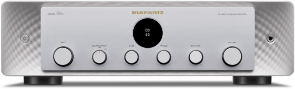 Model 60n Vollverstärker Stereo silber/gold