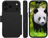 Lynge MagSafe Handy-Klapptasche für iPhone 17 Pro schwarz