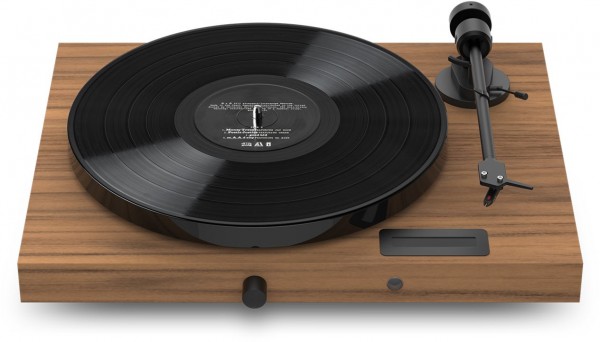 Juke Box E1 Plattenspieler mit Bluetooth walnuss seidenmatt