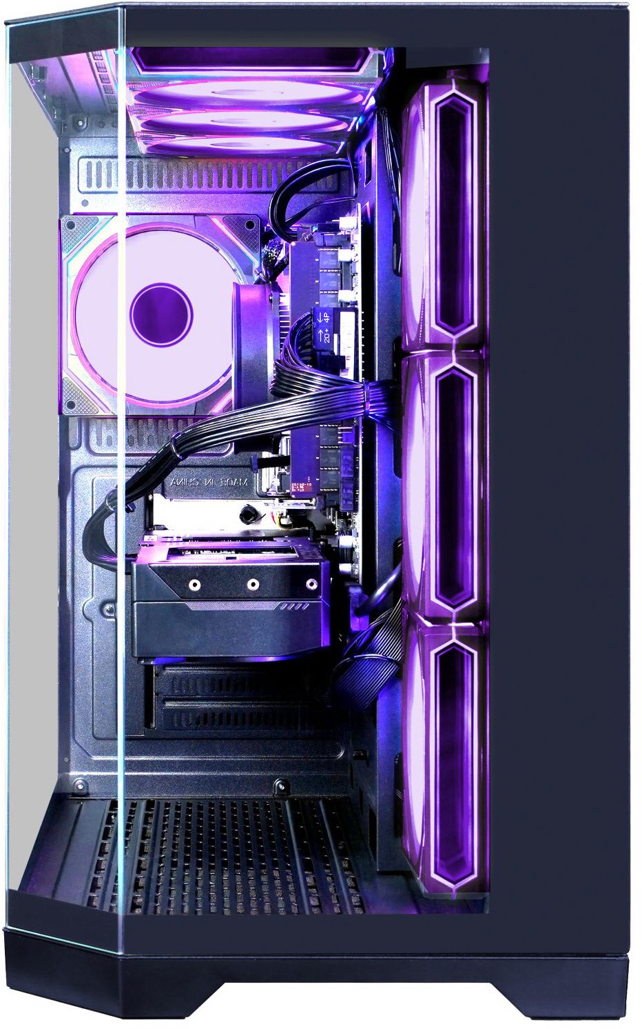 Gamemax Diamond BK 7166 PC schwarz, 16 GB RAM, 1000 GB SSD, nVidia GeForce RTX 4060 (8 GB), Windows 11, Gaming geeignet, Wi-Fi 5 (802.11ac)