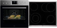EURH51 Herdset bestehend aus OU5AE20SM + HE604062XB edelstahl/cleansteel + edelstahl