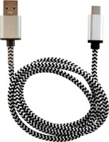 High End Premium Data Cable Typ-C schwarz/weiss