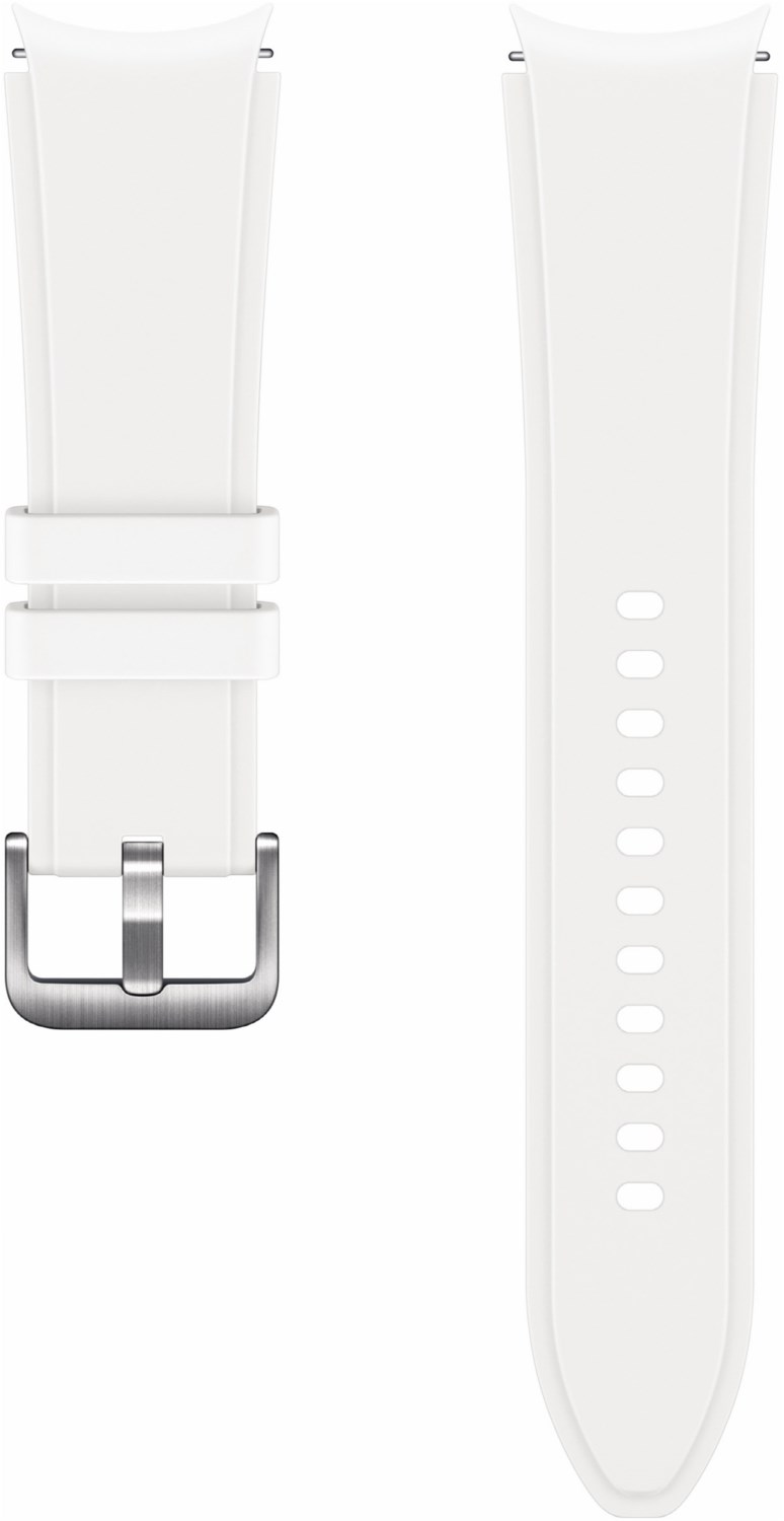 Samsung Ridge Sportarmband (20mm) (M/L) für Galaxy Watch 4/4 Classic weiß EURONICS