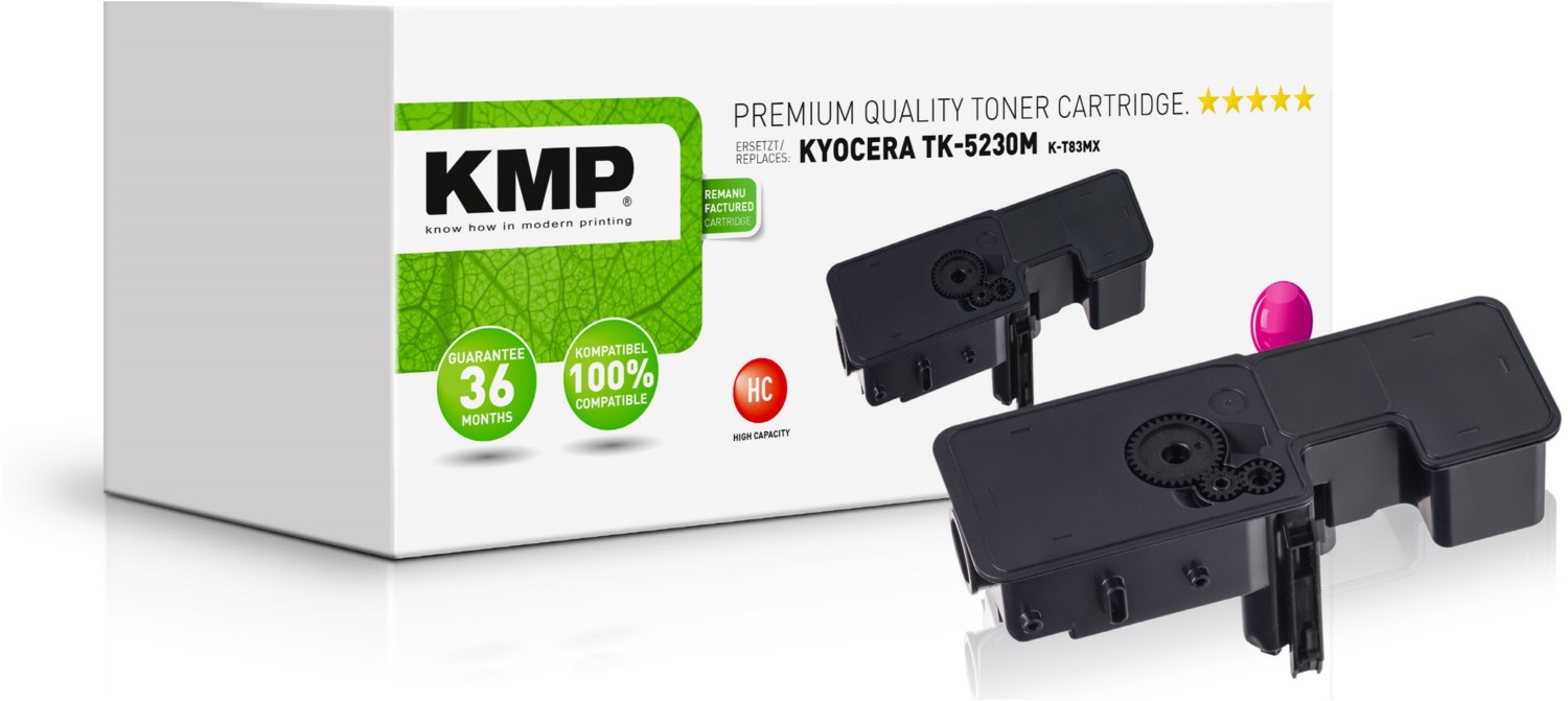 Image of K-T83MX (2.200 S.) Toner ersetzt TK-5230M (1T02R9BNL0) magenta