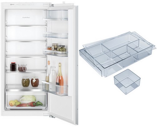 KMK122F1 Einbau-Kühlschrank bestehend aus KI1412FE0 + KS1870Z0