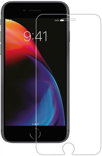 2D Displayschutzglas für Apple iPhone SE (2020) transparent