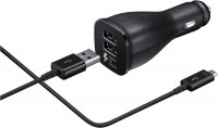 Kfz-Schnelladegerät Dual-USB-Port schwarz