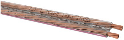 LS-Kabel 2x 1,50mm² glasklar