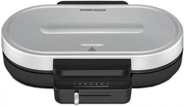 WA 1250 Waffeleisen schwarz/silber