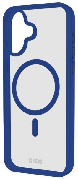 Mag Frame Case für iPhone 16 blau