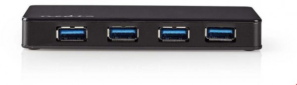 UHUBU3420BK 4-Port USB-Hub schwarz