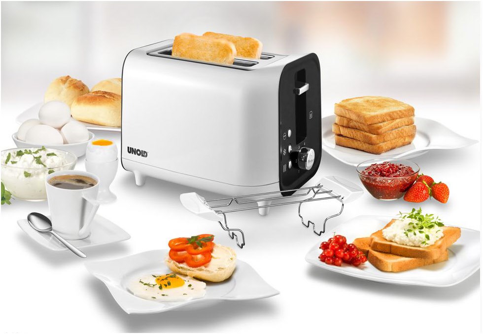 38410 Toaster Shine weiß