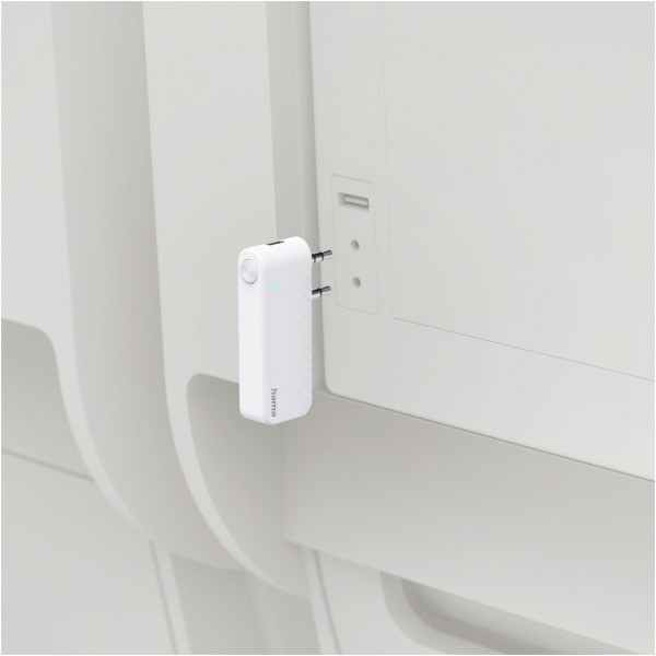 Hama BluetoothAudioTransmitter für Flugzeuge und universal weiss