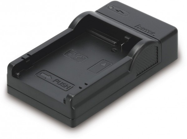 USB-Ladegerät Travel für Canon LP-E8 schwarz