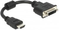 HDMI Stecker > DVI 24+1 Bu. (20cm)