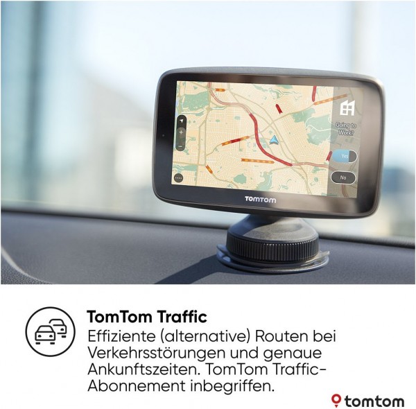 Brotect Pellicola Vetro Opaca Per TomTom Go Navigator 6: Protezione Schermo Anti-Riflesso, Durezza 9H, AirGlass Sottile, Made In Germany