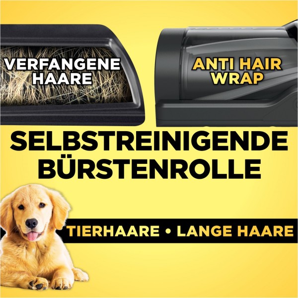Shark Tierhaar-Aufsatz Für Staubsauger – Motorisierte Bürste Für Haare & Fasern