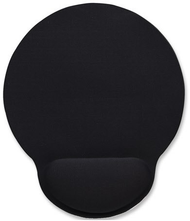 Mauspads mit Handgelenkauflage schwarz