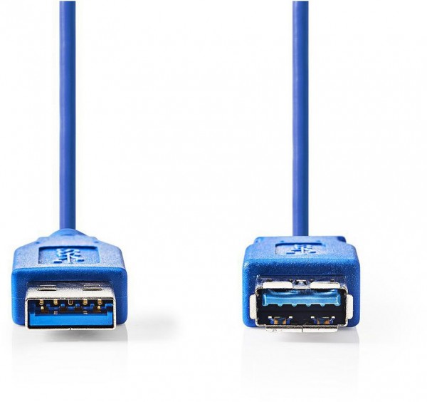 CCGB61010BU20 USB 3.0-Kabel (2m) blau A-Stecker>A-Buchse