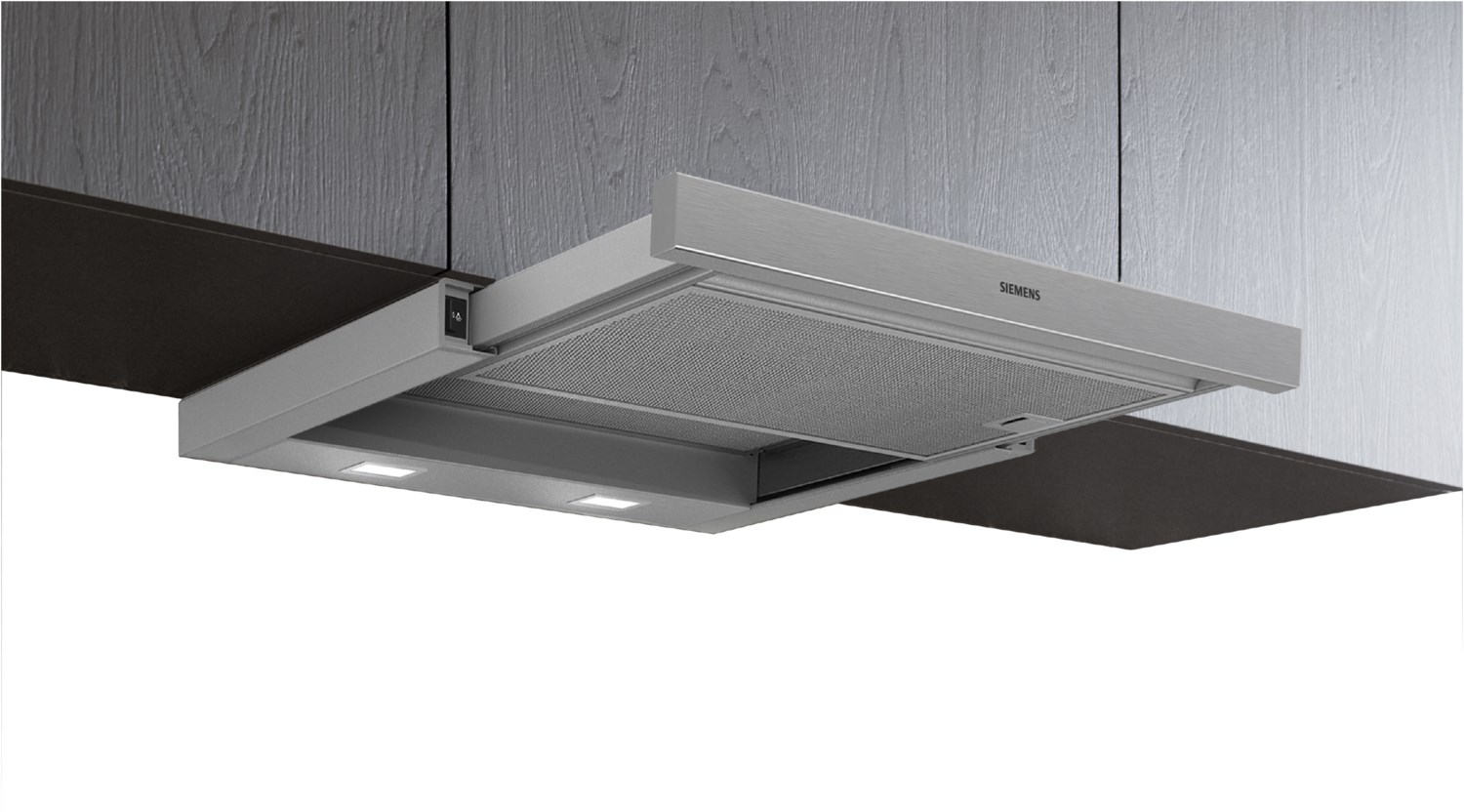 LI64LB521 Flachschirm-Dunstabzugshaube silbermetallic