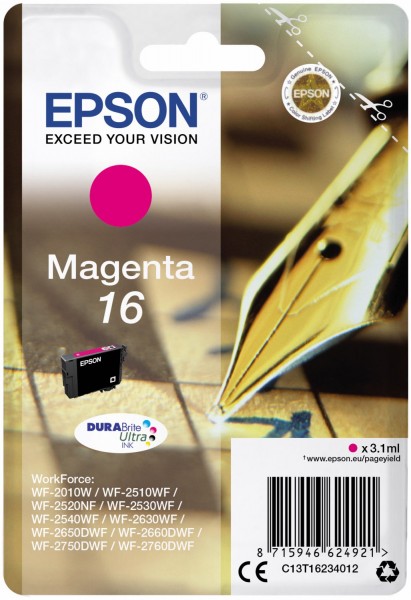 16 DURABrite Ultra Tintenpatrone magenta