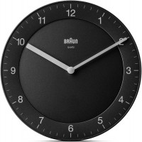 BC06B Wanduhr schwarz