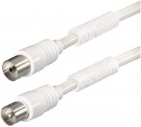 FAAS 5,0 m Abs.-Kabel Antennenkabel weiß