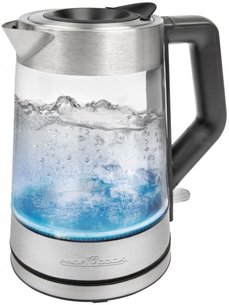 PC-WKS 1190 G Wasserkocher glas/edelstahl