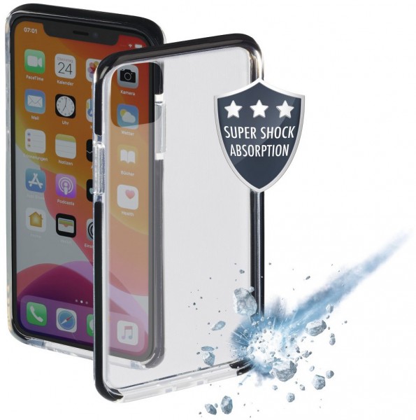 Cover Protector für iPhone 12 Pro Max schwarz/transparent