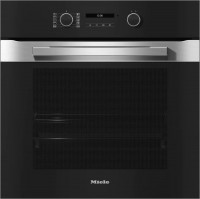 H 2861 B Einbaubackofen edelstahl/cleansteel, 76 l, schnelles Vorheizen, Rückwand katalytisch beschichtet, 59,5 cm breit, A+