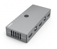 KVM-Switch 4 Ports 3x USB-A, 1x HDMI inkl. Kabel