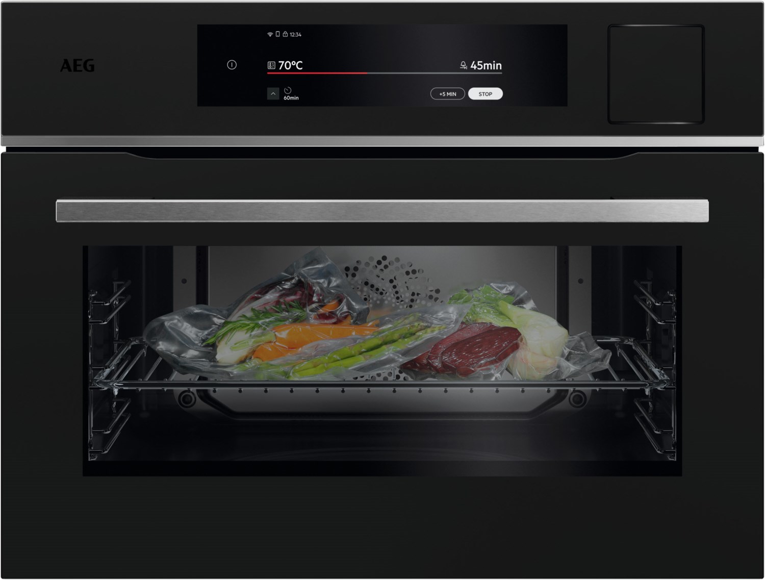 Image of TP9SK821T Elektro-Backofen mit Dampfgarer mattschwarz, 45 l, WLAN