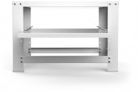 Base Slide Untergestell mit Auszug für Waschmaschine/Trockner weiss