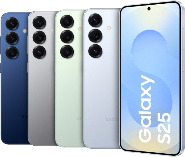 Samsung Galaxy S25 (256GB) Smartphone icy blue | EURONICS