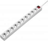 Steckdosenleiste 10-fach (3m) weiss